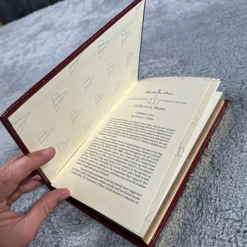 VTG Childhood's End - Arthur C. Clarke Easton Press Collector's Edition Leather - Picture 9 of 16